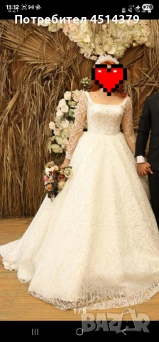 Булчинска рокля , снимка 5 - Сватбени рокли - 50813425