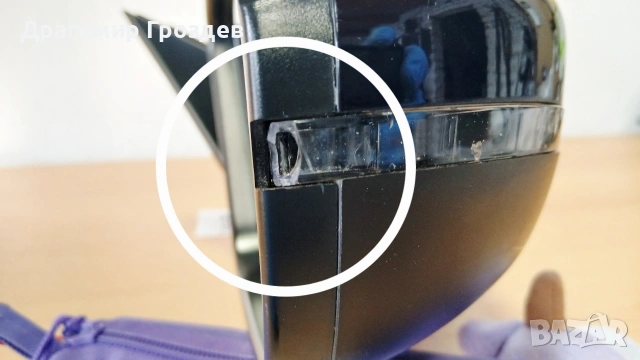 Прибиращо се дясно огледало с Амбиентна светлина за Peugeot 308 II / Пежо 308 II, снимка 15 - Части - 53143040