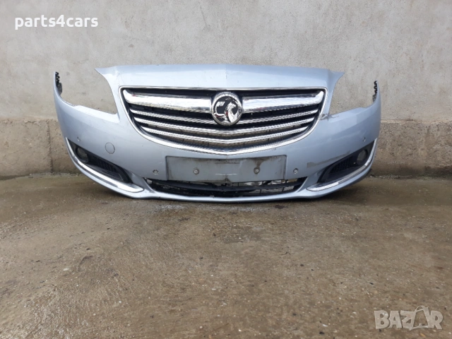 предна броня за опел инсигния фейслифт 13-17 с маска решетки и халогени OPEL INSIGNIA  инсигниа