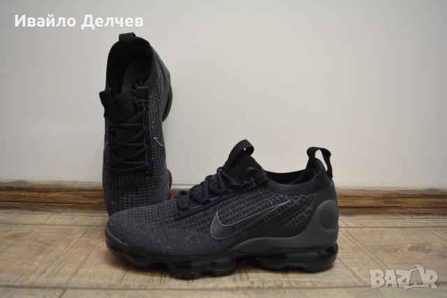 Nike Air Vapourmax 2021 Flyknit Black , снимка 3 - Маратонки - 44959583