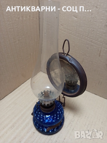 Соц Стара Спиртна Лампа Фенер. , снимка 6 - Антикварни и старинни предмети - 52906913