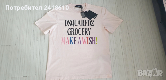 DSQUARED2 Made In Italy Mens Size M НОВО! ОРИГИНАЛ! Мъжка Тениска!