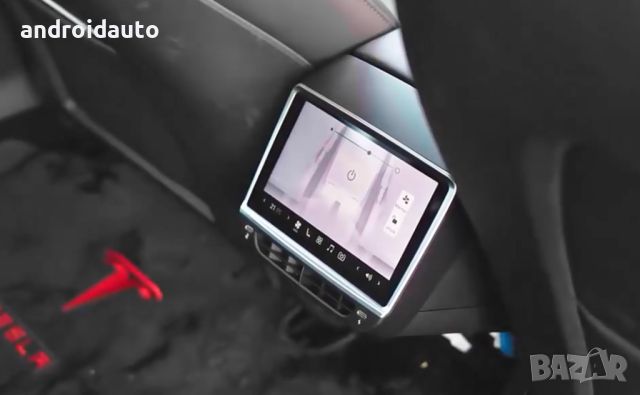  Tesla Model 3/Y Заден HeadUp Дисплей/AndroidAuto/Carplay, снимка 5 - Аксесоари и консумативи - 46392522