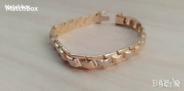 Златни гривни , обеци 14 карата 585 , снимка 6 - Гривни - 51919288