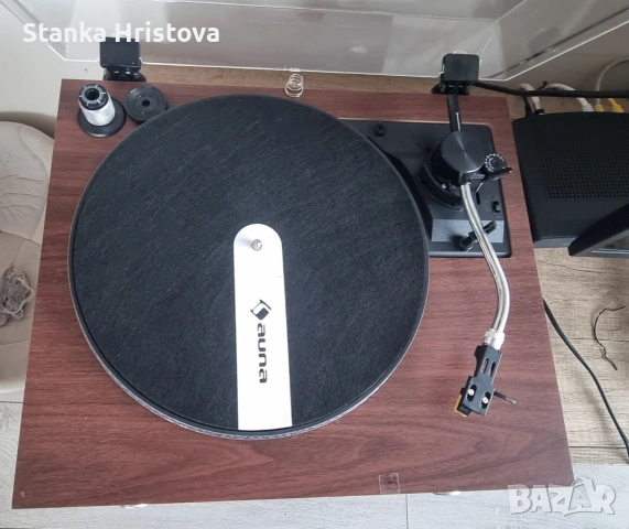 Аудио система Auna с Грамофон., снимка 5 - Аудиосистеми - 53749588