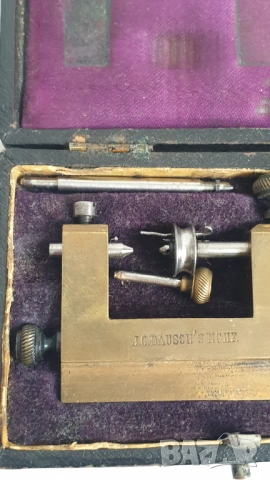 Антикварен струг за полиране на часовници, снимка 3 - Антикварни и старинни предмети - 53910748