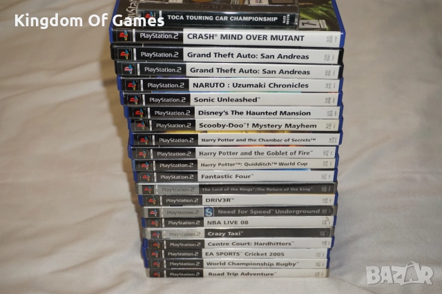 Игри за PS2 Crash Mutant/GTA San Andreas/Haunted Mansion/Naruto/Sonic/Harry Potter/Scooby-Doo/NBA 08, снимка 18 - Игри за PlayStation - 52594512