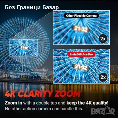 Нова Insta360 Ace Pro екшън камера 4K120fps с обектив Leica комплект, снимка 6 - Камери - 51691925