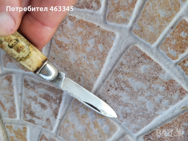 Нож, джобно ножче-16, снимка 5 - Антикварни и старинни предмети - 51632546