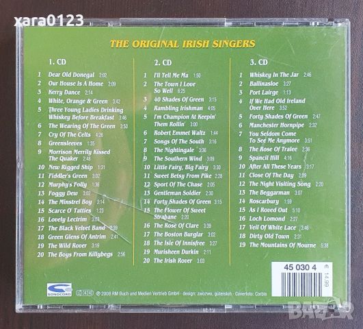 The Original Irish Singers – Irish Pub Songs - 3CD, снимка 2 - CD дискове - 46404006