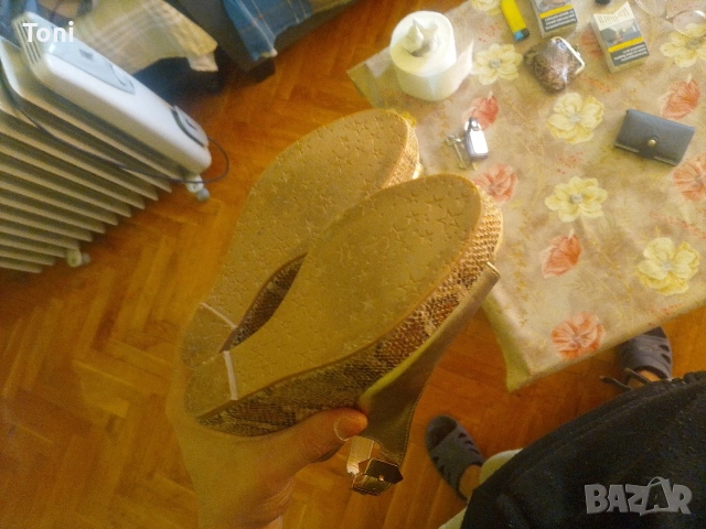 дамски сандали 36 номер, снимка 3 - Дамски обувки на ток - 53654088