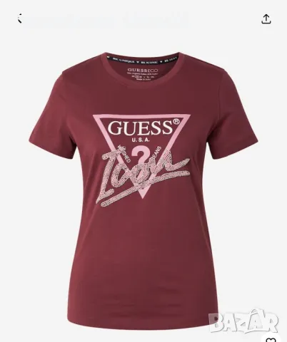 Дамска тениска Guess Icon , снимка 1 - Тениски - 48992313