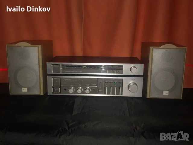 Усилвател SA-550 и тунер TX-540L Pioneer. Бонус- говорители Pioneer!