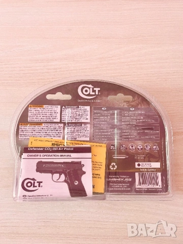 Нов въздушен пистолет Colt Defender , снимка 2 - Въздушно оръжие - 53755350