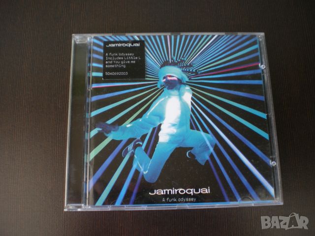 Jamiroquai ‎– A Funk Odyssey 2001 CD, Album , снимка 1 - CD дискове - 46492756