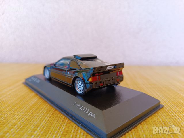 Колекционерски модел 1:43 Minichamps - Ford RS200, снимка 10 - Колекции - 46644397