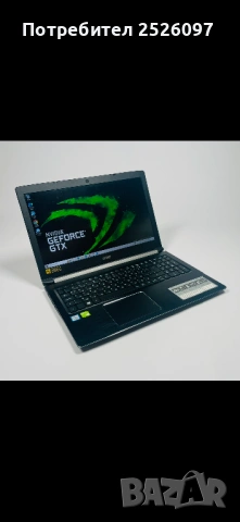 Aver Aspire 5/15”6 IPS/i5-8250U/NVIDIA MX150/256GB SSD/8GB RAM, снимка 3 - Лаптопи за игри - 53163538