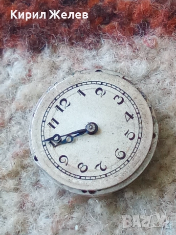 Механизъм с циферблат от стар ръчен часовник 51406, снимка 5 - Мъжки - 52262521