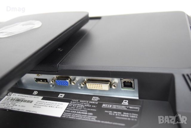 монитор HP E231 , 23" FHD/Display Port/DVI/VGA/USB HUB, снимка 6 - Монитори - 45340090