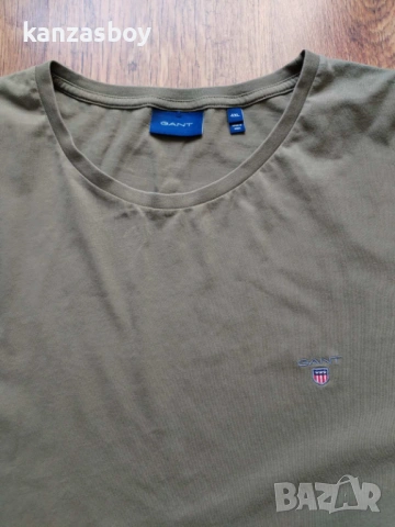 gant - ГОЛЯМА мъжка тениска 4ХЛ, снимка 4 - Тениски - 53757452