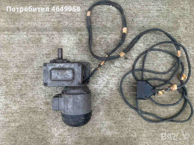 Продавам трифазен мотор със редуктор, снимка 4 - Електродвигатели - 53282724