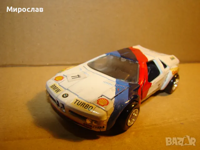 1:43 SCHUCO BMW TURBO MОДЕЛ КОЛИЧКА ИГРАЧКА, снимка 1 - Колекции - 48098551