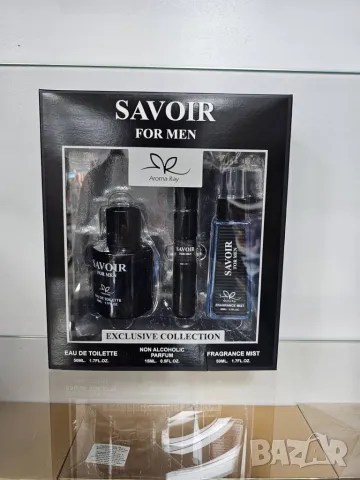 Подаръчен сет Savoir For Men Exclusive Collection Eau De Toilette 50ml, снимка 2 - Мъжки парфюми - 48960613