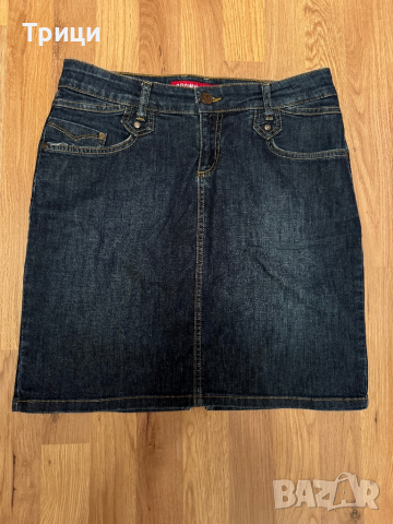Дънкова пола Crown Jeans, снимка 1 - Поли - 44943001