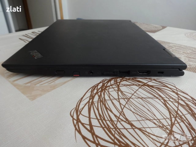 Таблет и Лаптоп 2в1 Lenovo ThinkPad Yoga L380 - 13.3" - i5-8350U 1.9GHz/RAM16GB/SSD256GB/Win 11 Pro, снимка 7 - Лаптопи за работа - 35406705