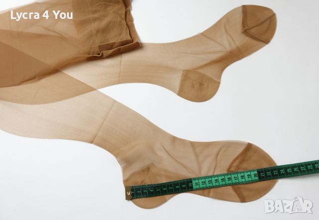 Bas Prisu L/XL нови телесни ретро чорапи за жартиери, снимка 5 - Бельо - 45164137