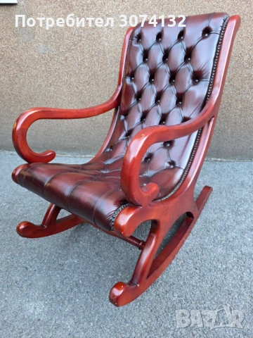 Уникален комплект Честърфийлд, снимка 10 - Дивани и мека мебел - 53650350