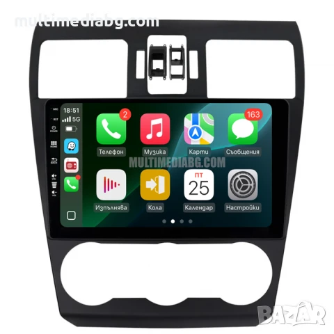 Subaru Forester 2012-2018 Мултимедия Навигация Android