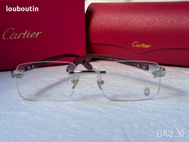 Cartier прозрачни слънчеви очила,диоптрични рамки очила за компютър, снимка 8 - Слънчеви и диоптрични очила - 46517203