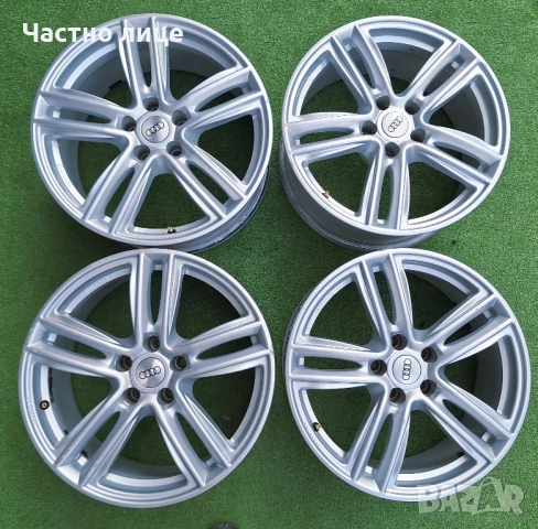 Продавам 4бр 18-ки джанти за Ауди А6,А4,Q5, снимка 1