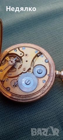 Стар швейцарски джобен часовник, снимка 7 - Антикварни и старинни предмети - 45141152