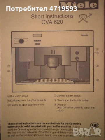 Кафе машина за вграждане MIELE, снимка 3 - Кафемашини - 53228261