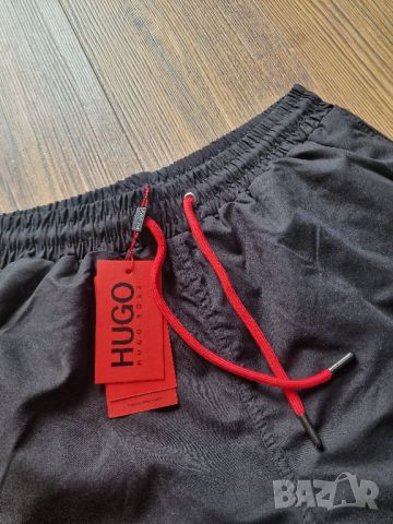 Страхотни мъжки къси шорти  HUGO BOSS за плаж , бански , нови с етикет, S M L XL 2XL  3XL 55лв, снимка 4 - Бански - 46466023