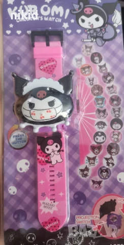 Kuromi Куроми детски часовник прожектор 3D детски часовник прожектор