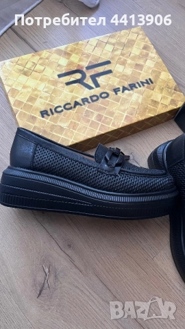 Дамски черни обувки, снимка 2 - Дамски ежедневни обувки - 51798290