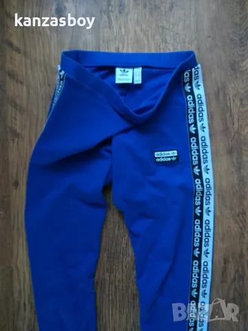 ADIDAS Originals Taped Leggings Blue - страхотен дамски клин С, снимка 7 - Клинове - 48502052