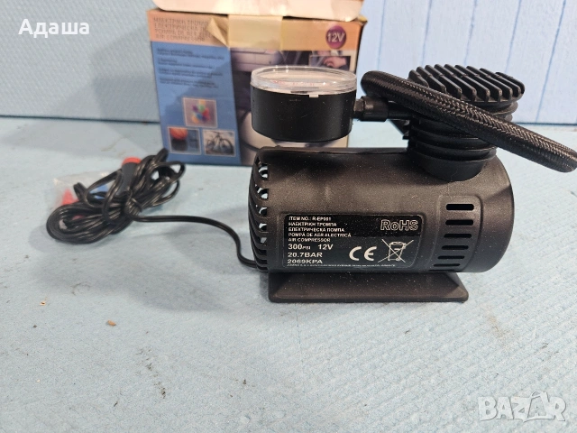 Манометър гуми от Соц и компресор за въздух 12v, снимка 12 - Аксесоари и консумативи - 53445140