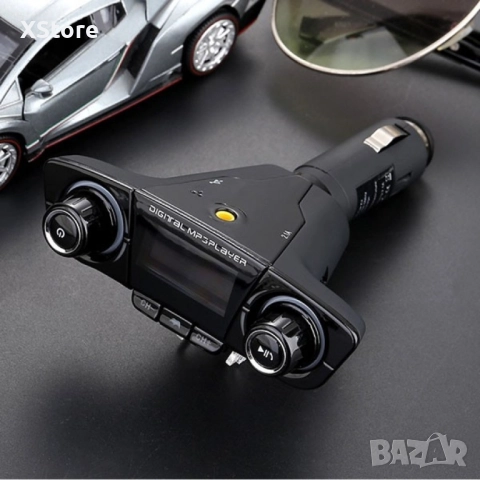 Многофункционален предавател за кола, Bluetooth плейър, mp3, зарядно, снимка 10 - Аксесоари и консумативи - 52458514