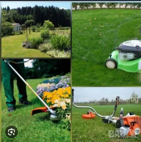 Поддръжка на вили, къщи ,дворове и терени 