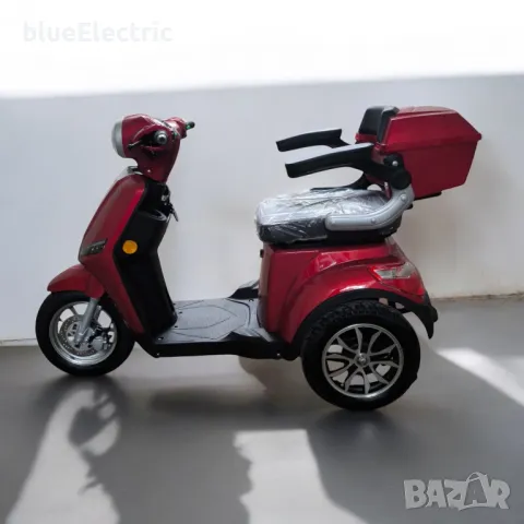 Електрическа Триколка blueElectric BM1-LUX 2000W | 60V | 24Ah | RED/GRAY, снимка 6 - Мотоциклети и мототехника - 49745647