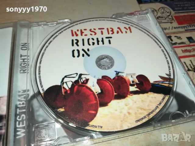 WESTBAM CD 0305252013, снимка 2 - CD дискове - 50144891