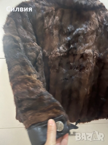 Палто от естествен косъм , снимка 3 - Палта, манта - 52275929