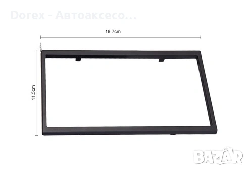 Адапторна Рамка за Мултимедия ''7"  Универсална, снимка 4 - Аксесоари и консумативи - 54147026