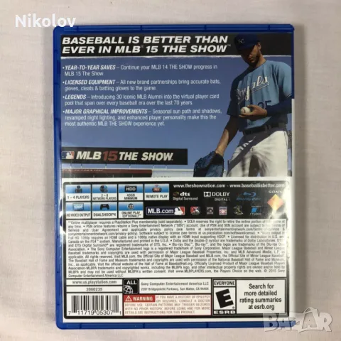 MLB The Show 15 PS4 (Съвместима с PS5), снимка 3 - Игри за PlayStation - 49000357