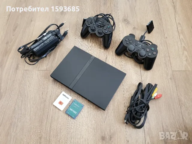 Хакнат Playstation 2 с качени много игри, снимка 1 - PlayStation конзоли - 47642613