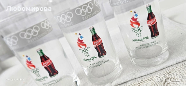 Винтидж чаши Coca-Cola/ Аtlanta 1996 година, снимка 2 - Колекции - 53978295
